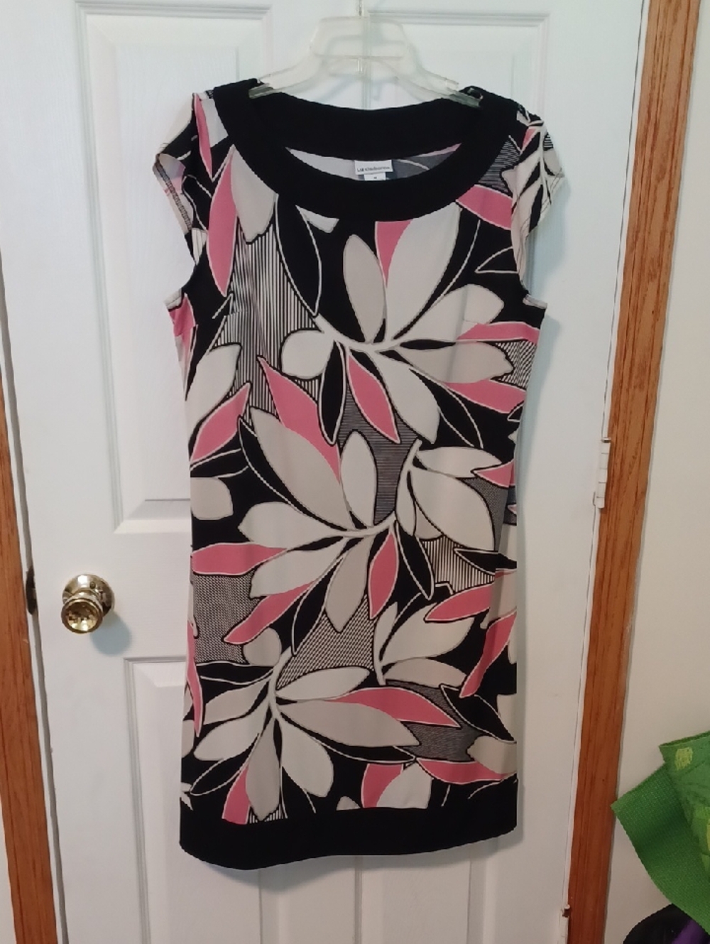 Mod Liz Clayborne Cap Sleeve Midi Dress Sz 16